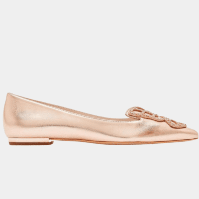 BUTTERFLY EMBELLISHED FLAT
