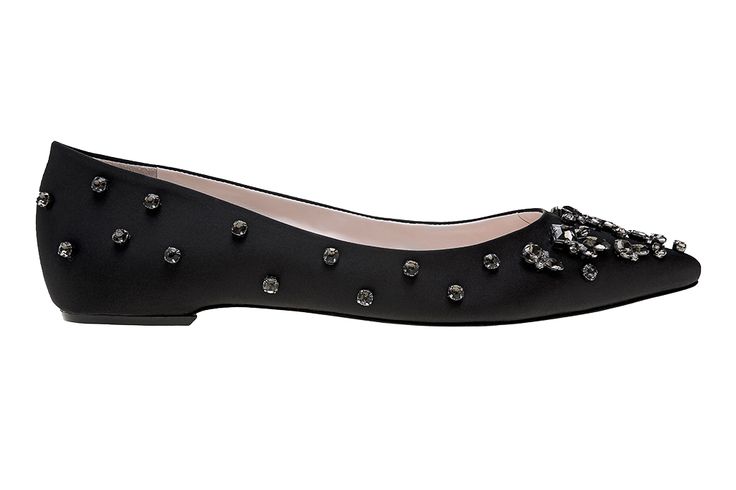 Olanna - Black Flat Ballerinas by Eleanor Anukam. Shop for the latest fashion trends in shoes for ladies.