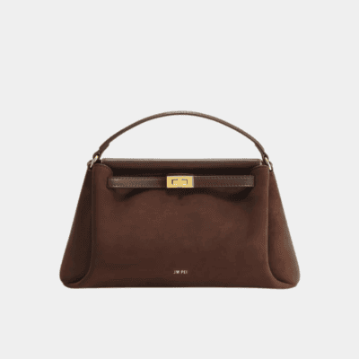 CARMEN FAUX SUEDE TOP HANDLE BAG