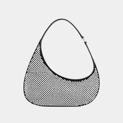 HARLEE ARTIFICIAL CRYSTAL SHOULDER BAG