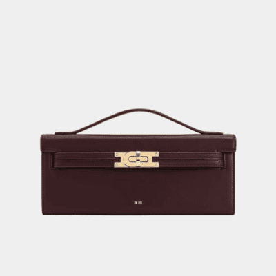 STRUCTURED TOP HANDLE BAG