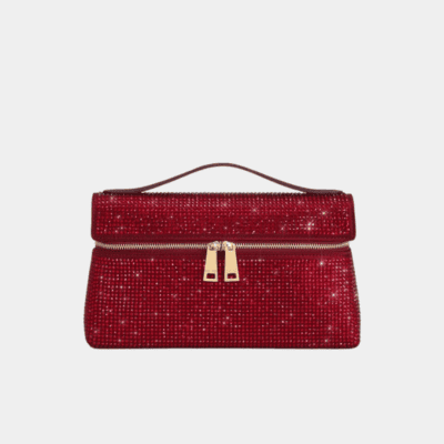THEA ARTIFICIAL CRYSTAL TOP HANDLE BAG