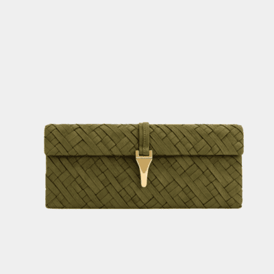 ZARIA WOVEN CLUTCH