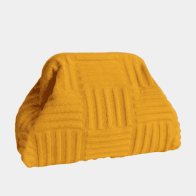 WOVEN CRINKLED PURSE